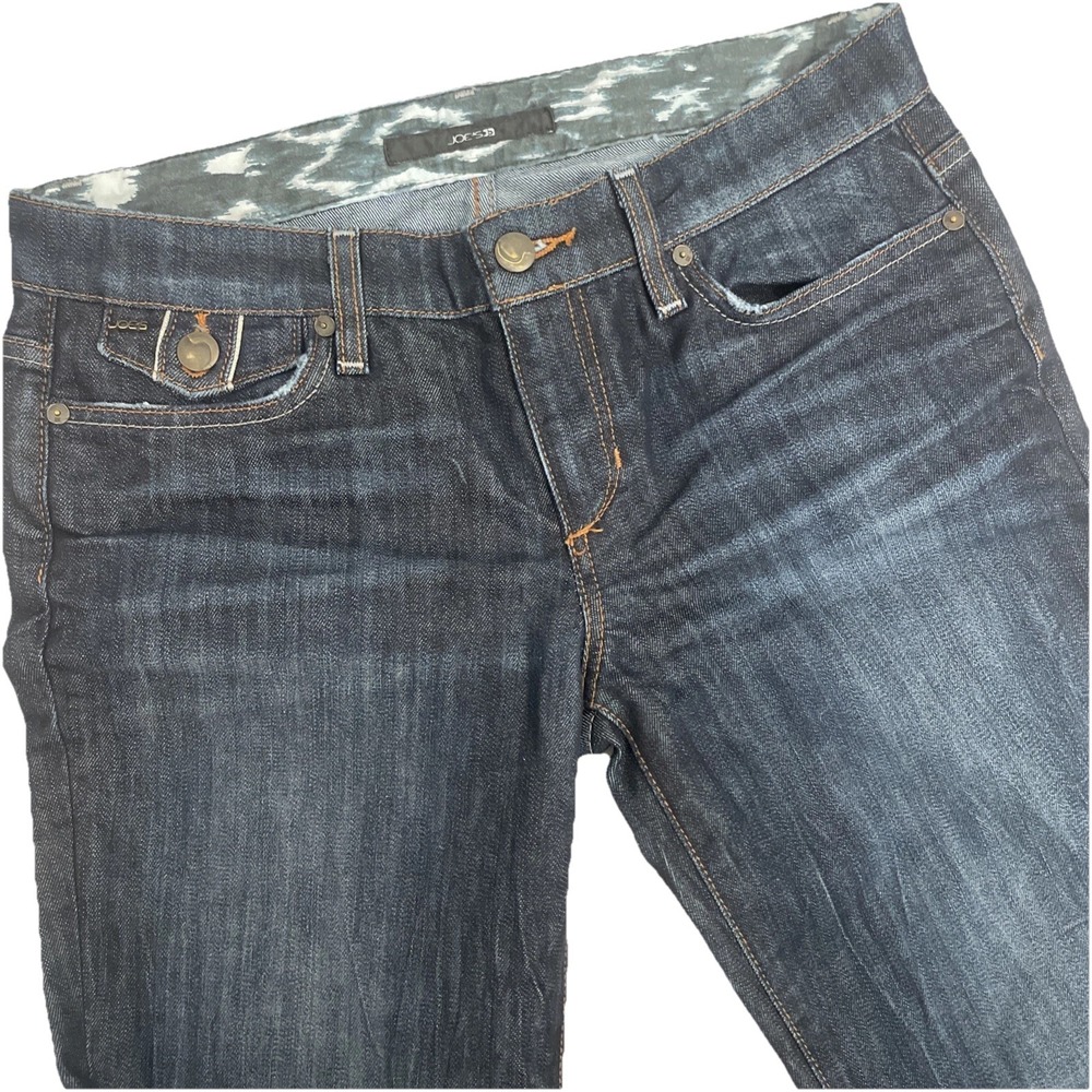 Joes Jeans Women's Provocateur Bootcut Flare Mid Rise 27‎ Dark Wash Stretch EUC - Picture 3 of 9